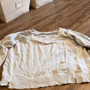 Aerie Light Blue Marled Sweatshirt